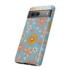 Google Pixel Case - Cerulean Flora