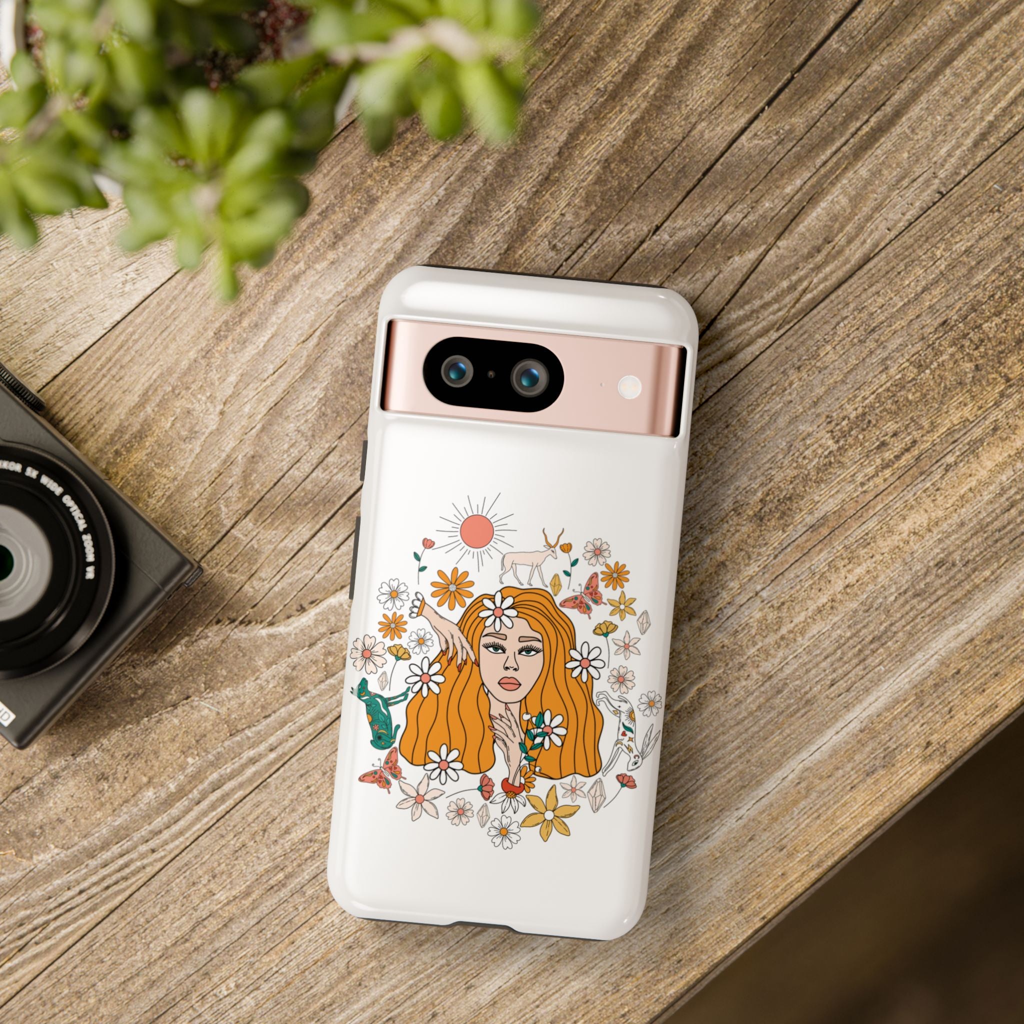 Google Pixel Case - Forest Reverie | White
