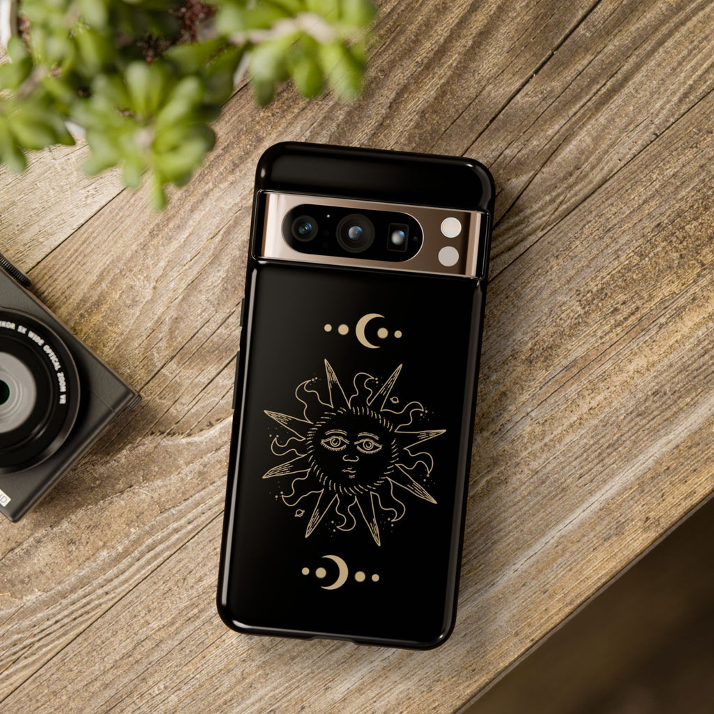 Google Pixel Case - Sun | Black