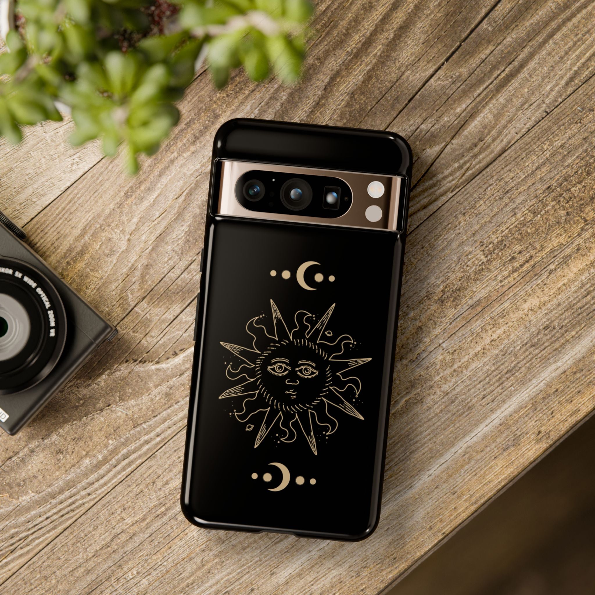 Google Pixel Case - Sun | Black