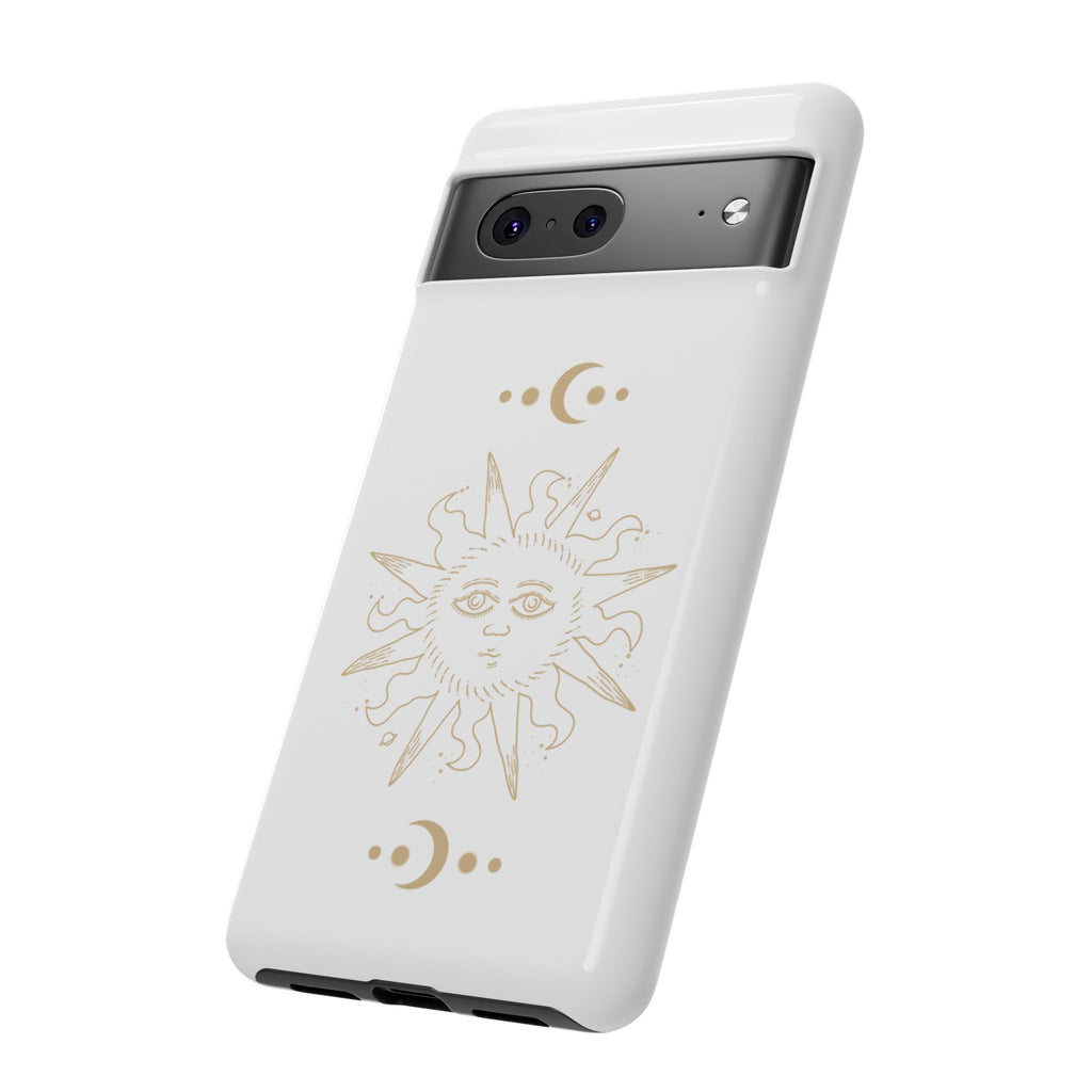 Google Pixel Case - Sun | White