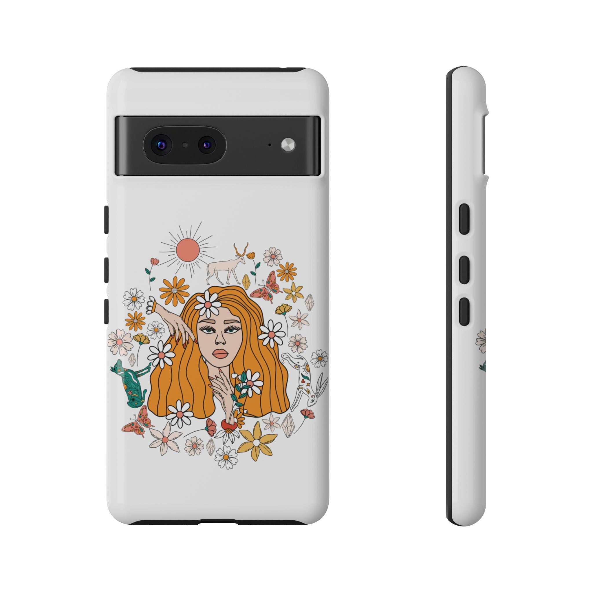 Google Pixel Case - Forest Reverie | White