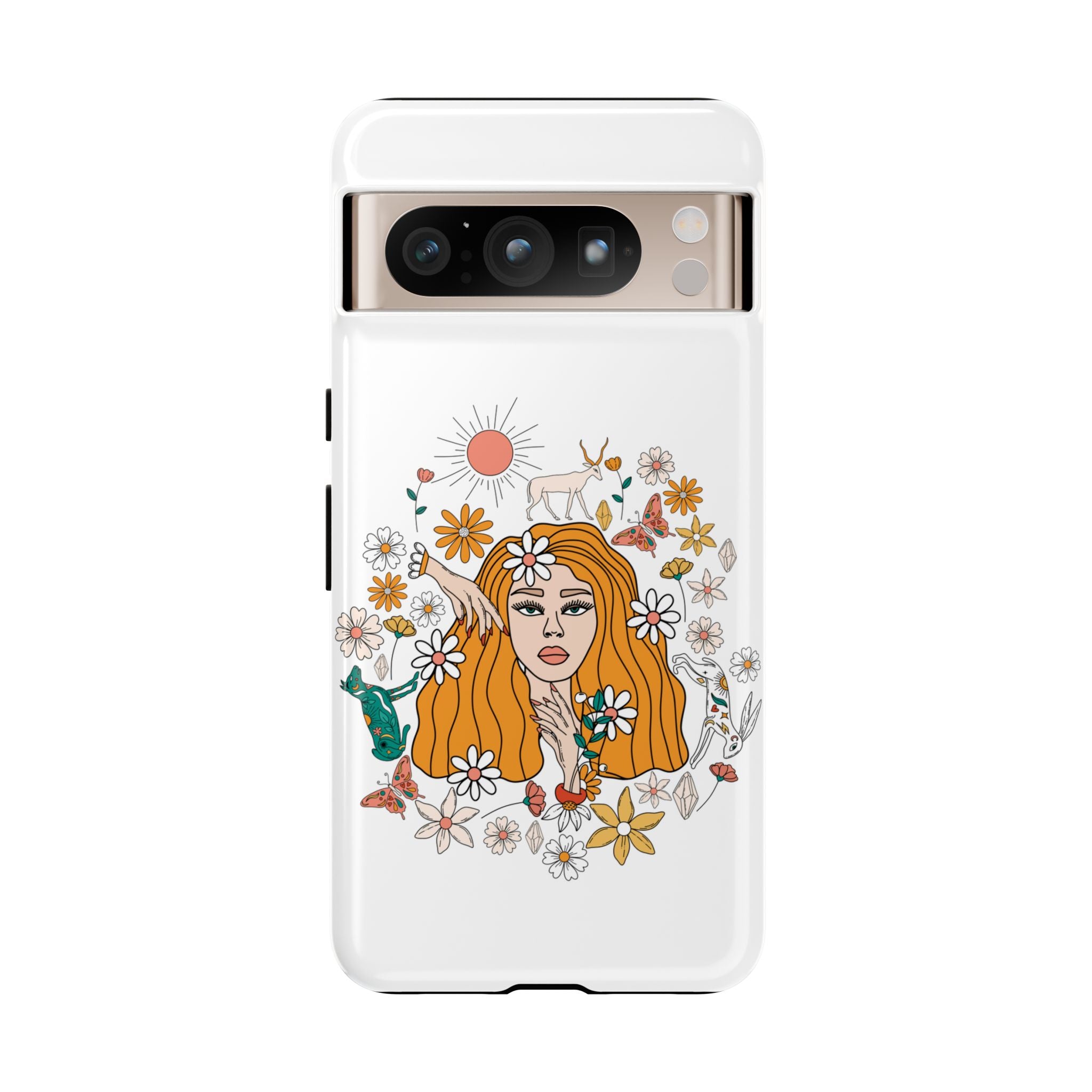 Google Pixel Case - Forest Reverie | White