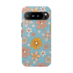 Google Pixel Case - Cerulean Flora