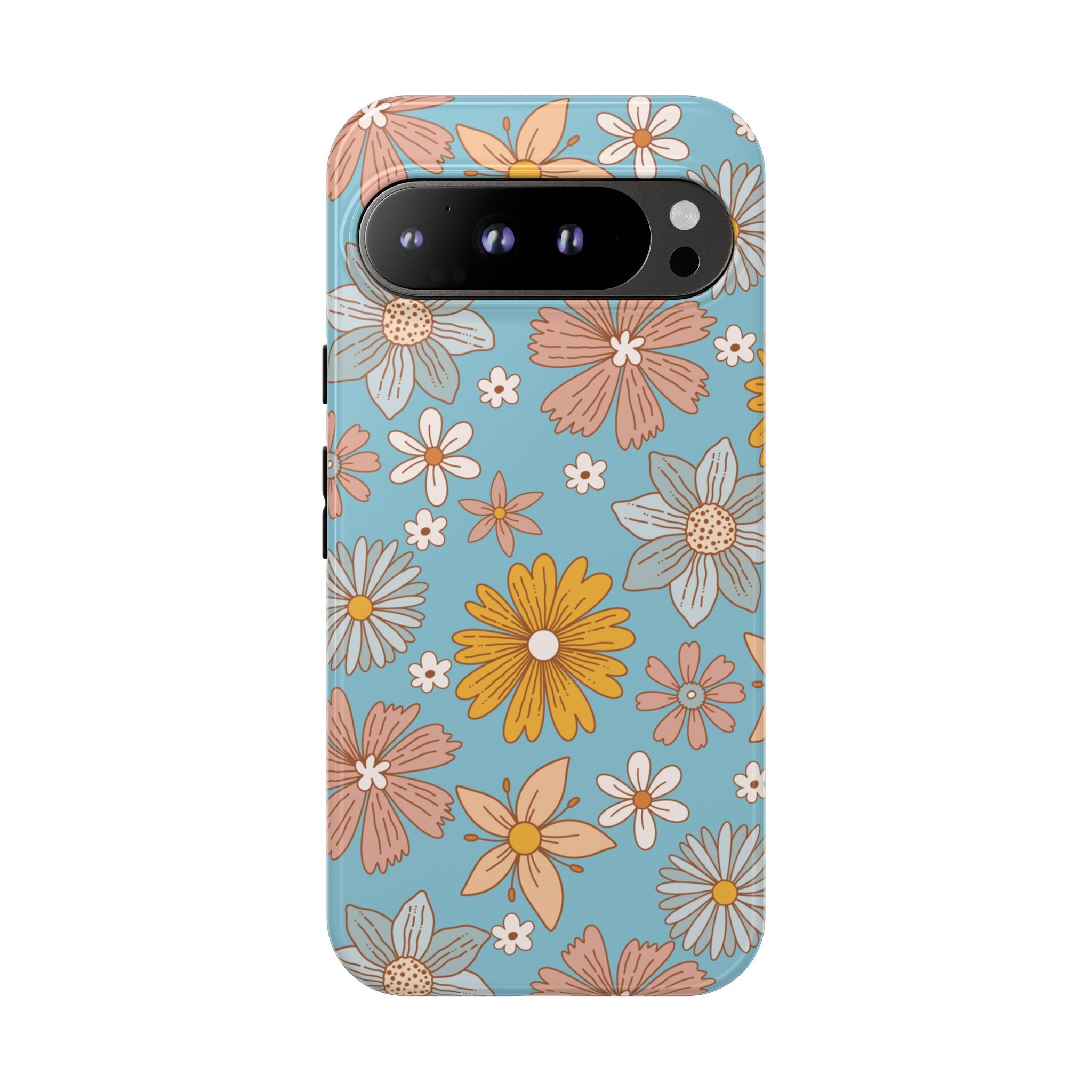 Google Pixel Case - Cerulean Flora