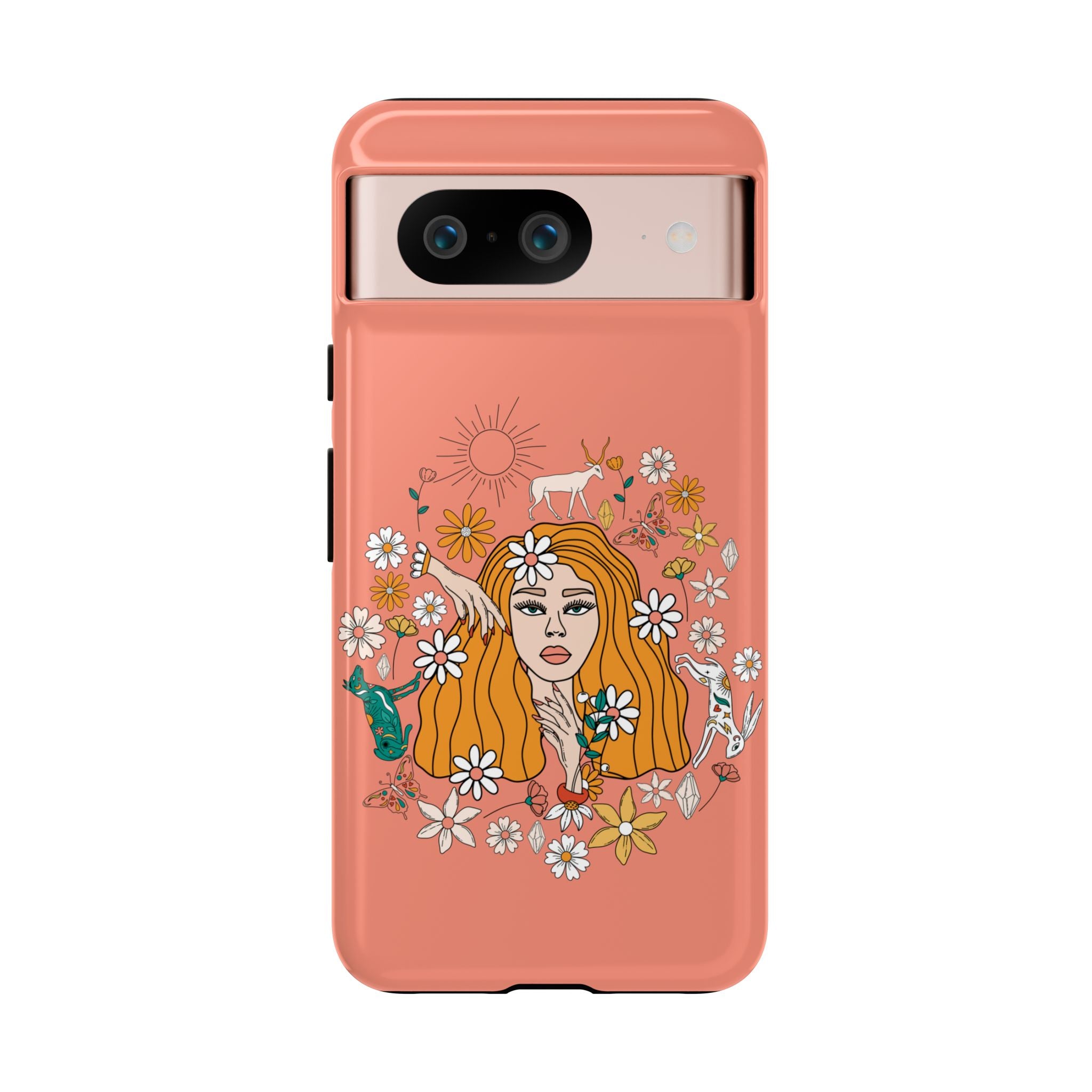 Google Pixel Case - Forest Reverie | Orange
