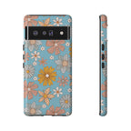 Google Pixel Case - Cerulean Flora