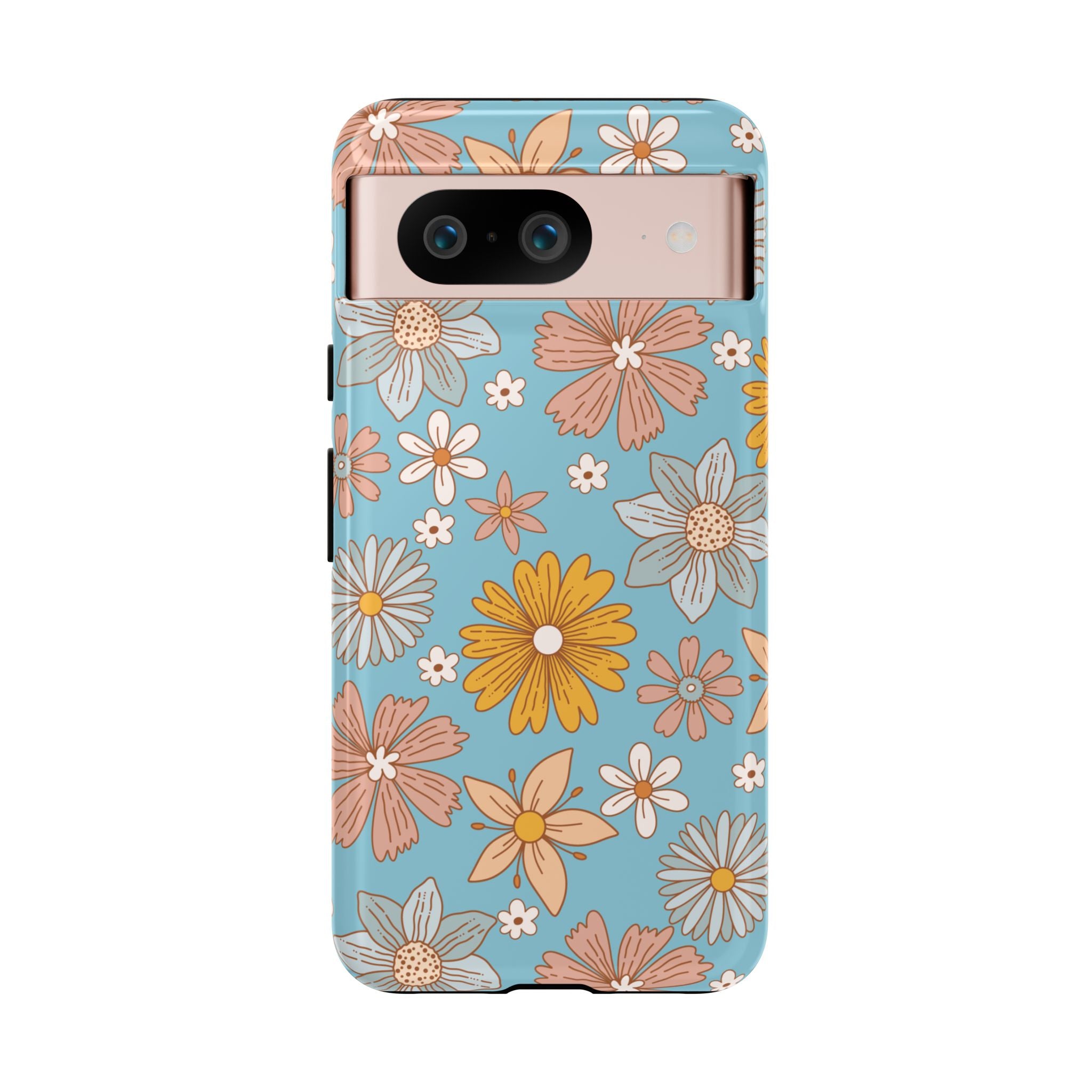 Google Pixel Case - Cerulean Flora