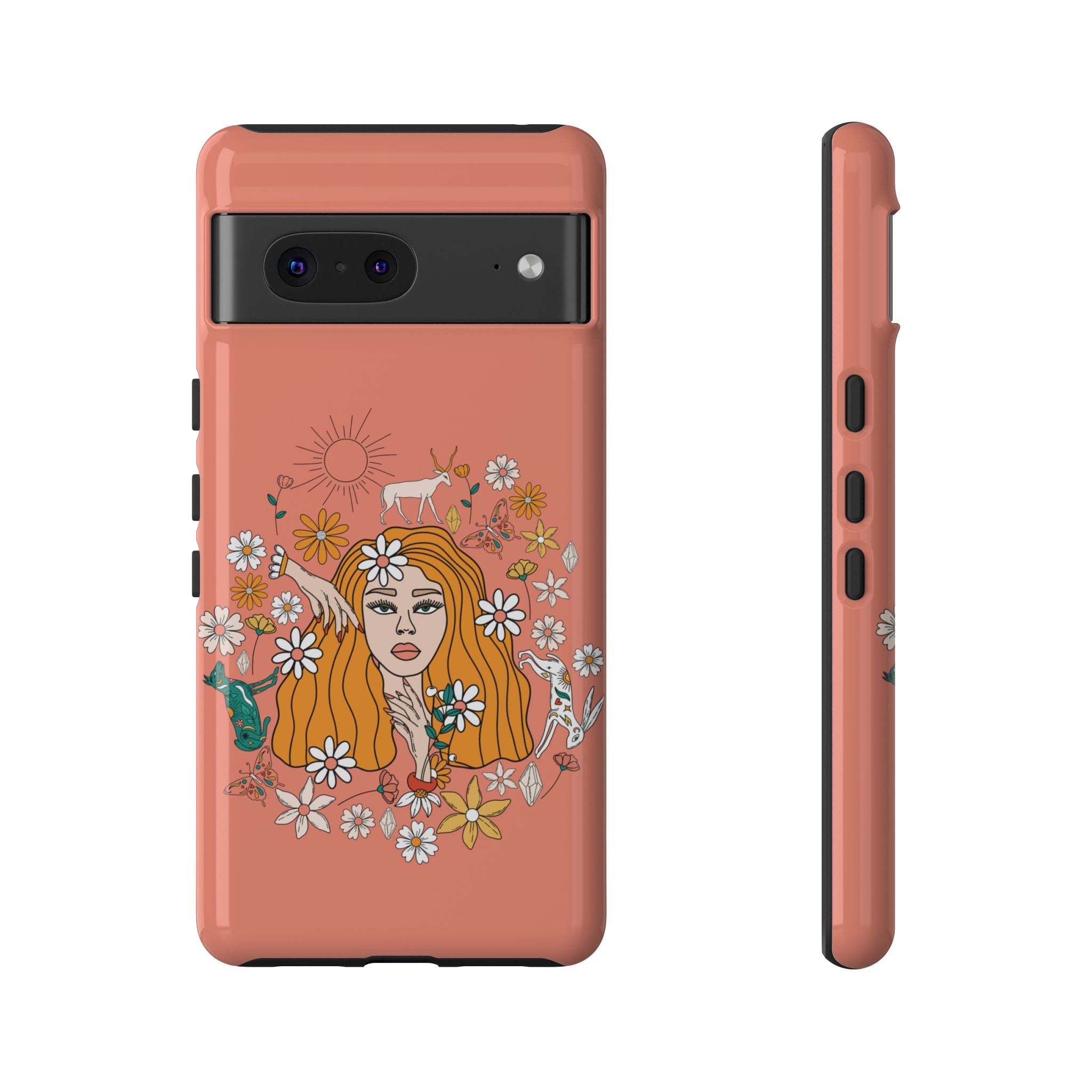Google Pixel Case - Forest Reverie | Orange