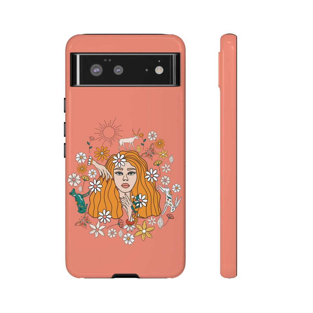 Google Pixel Case - Forest Reverie | Orange