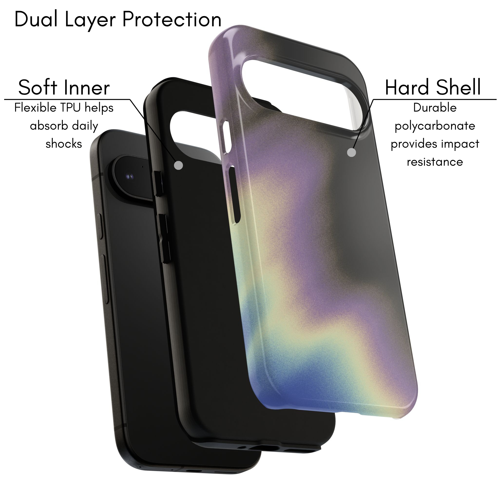 Google Pixel Case - Sand gradients | Purple