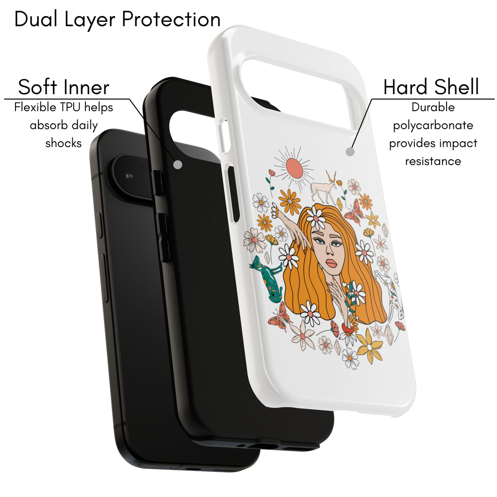 Google Pixel Case - Forest Reverie | White