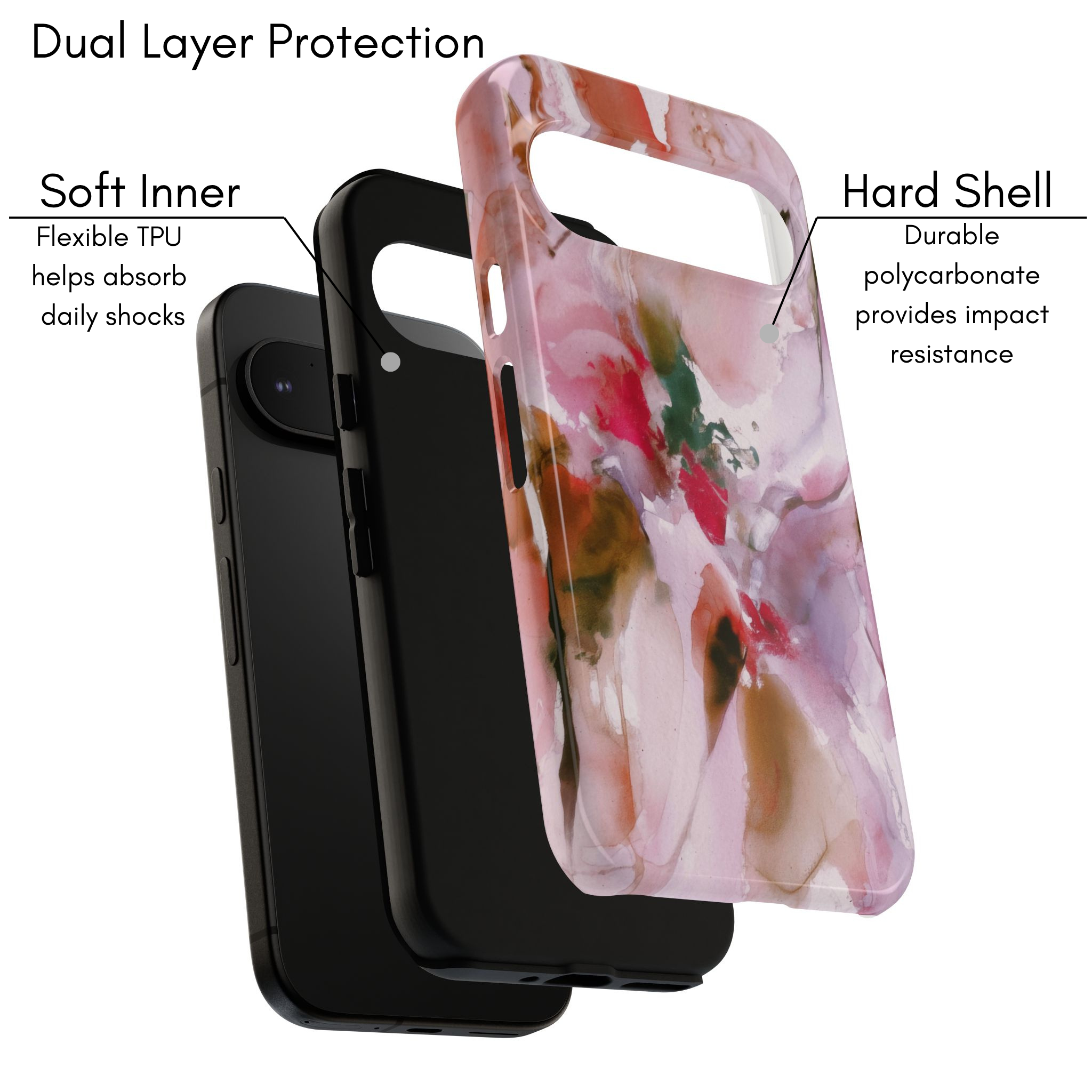 Google Pixel Case - Strawberry Bloom
