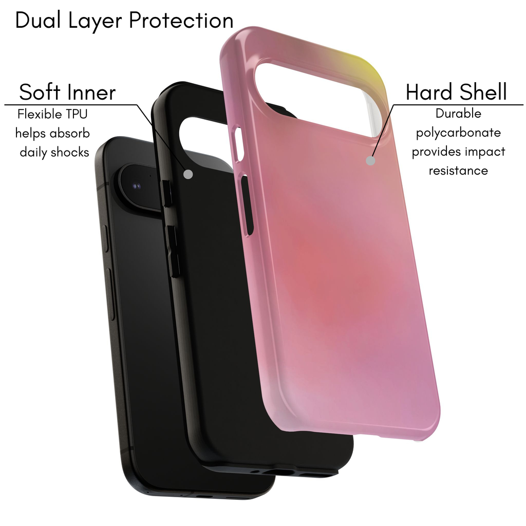 Google Pixel Case - Liquid Dawn | Pink