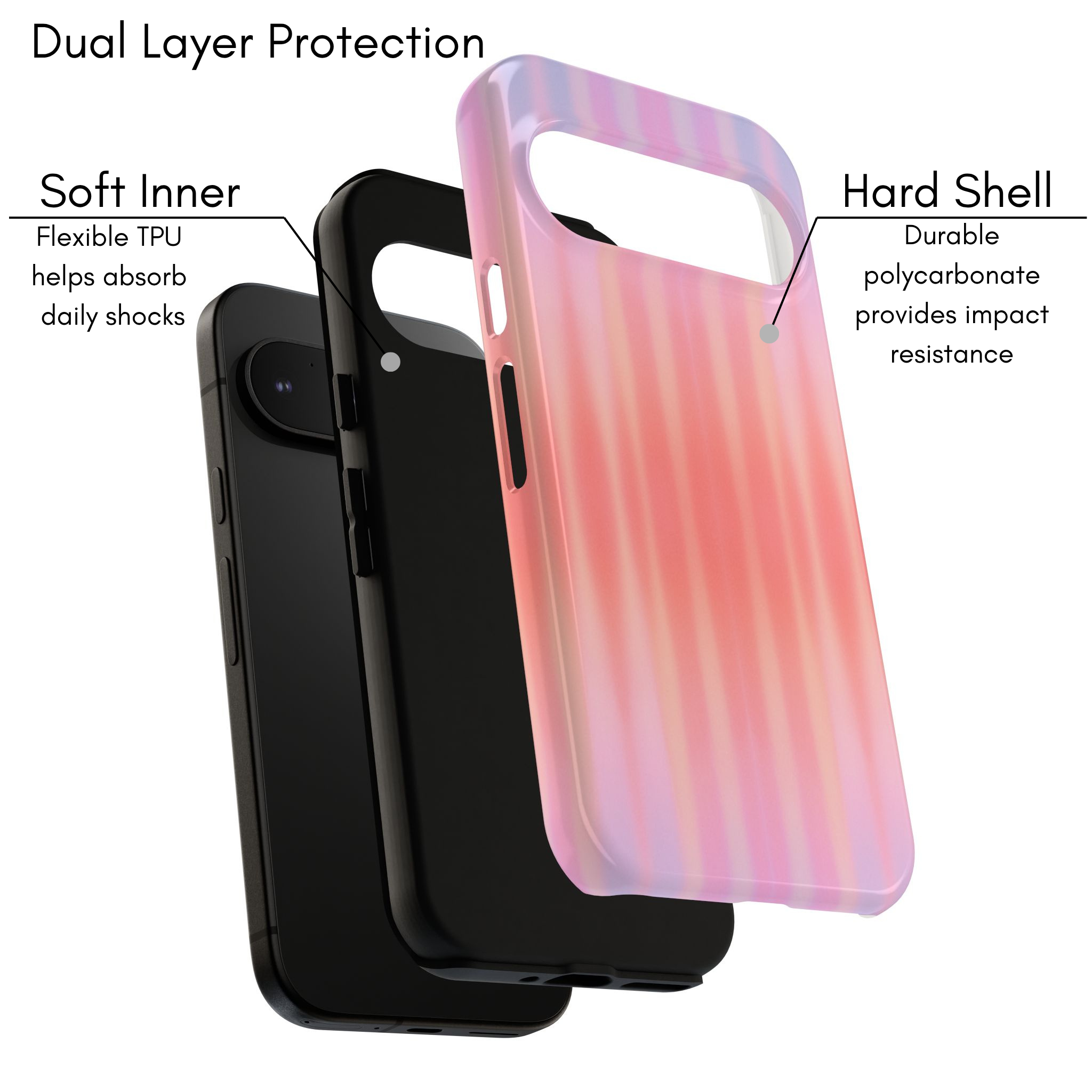 Google Pixel Case - Ethereal Glow | Pink