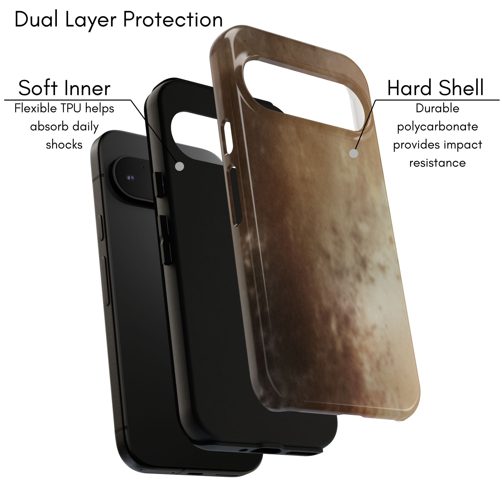 Google Pixel Case - Vintage Brown