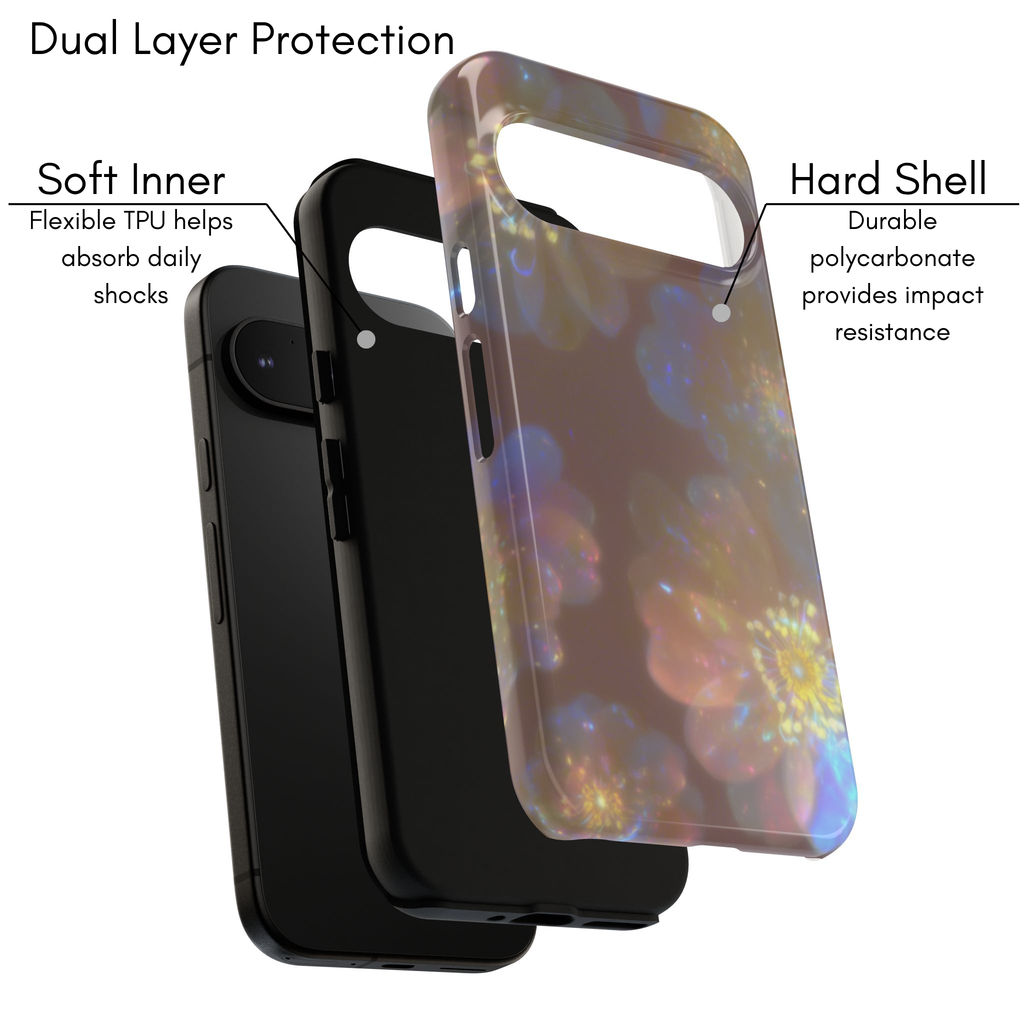 Google Pixel Case - Crystal Flower