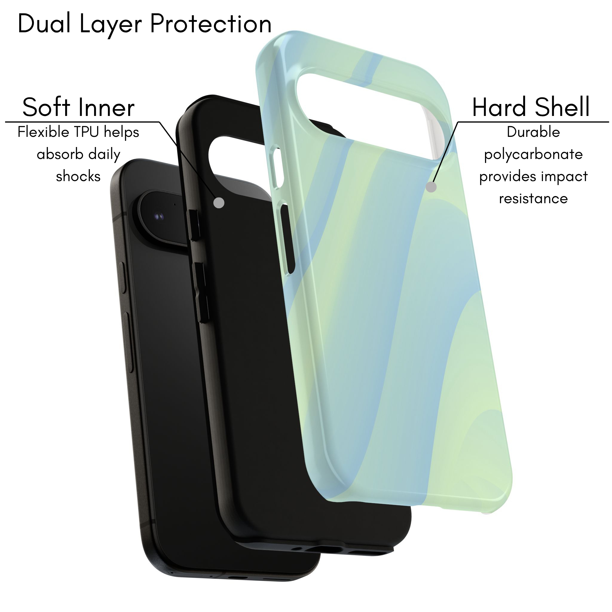 Google Pixel Case - Pastel Light