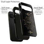 Google Pixel Case - Sun | Black