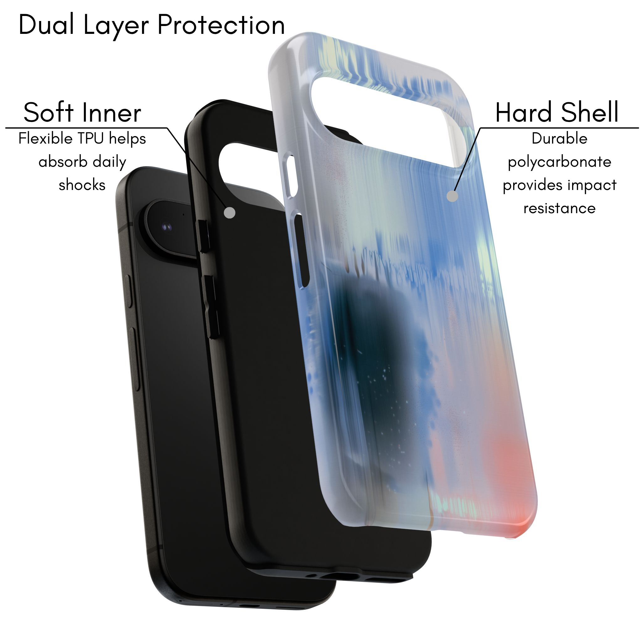 Google Pixel Case - Aura Flow