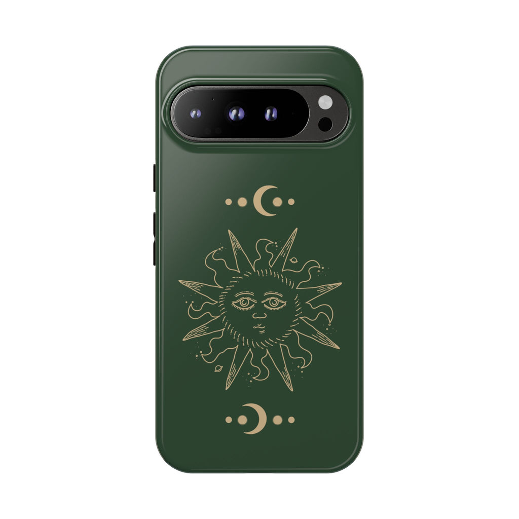 Google Pixel Case - Sun | Green