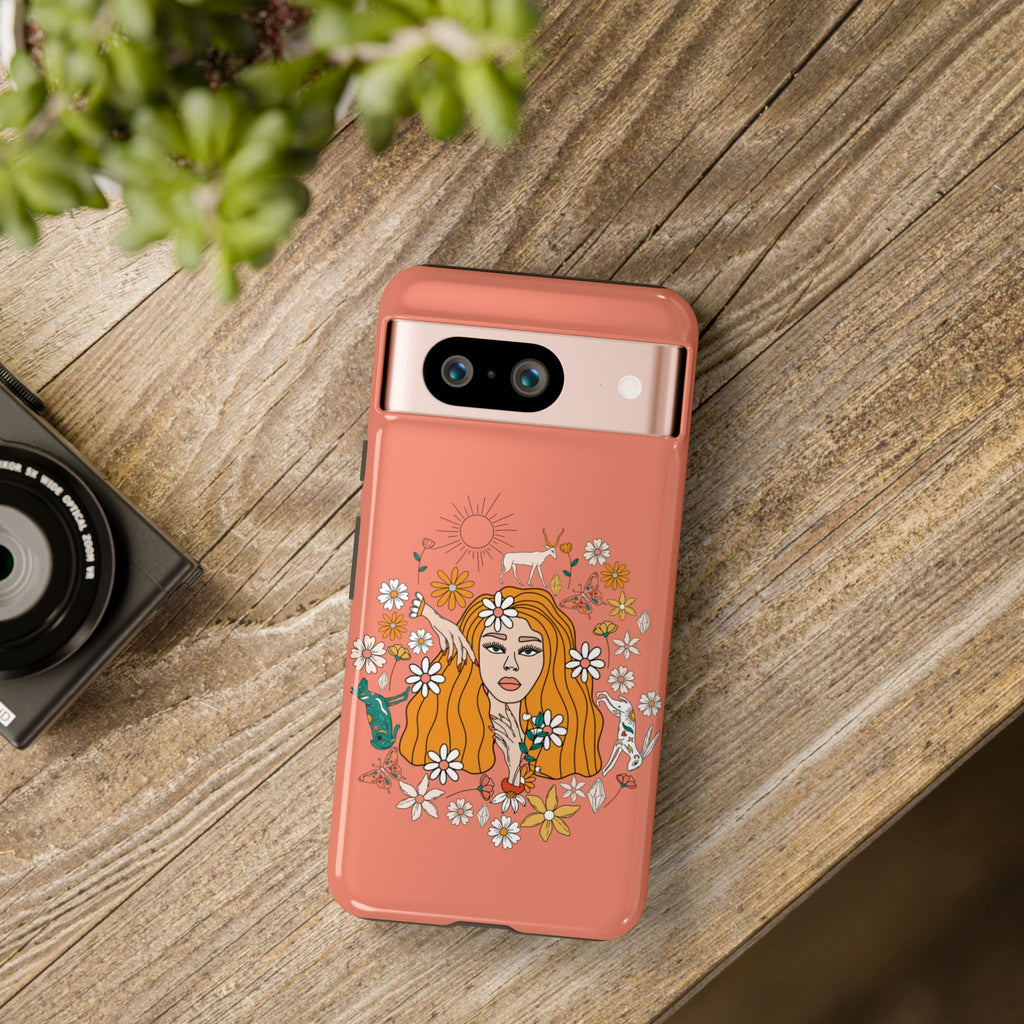 Google Pixel Case - Forest Reverie | Orange