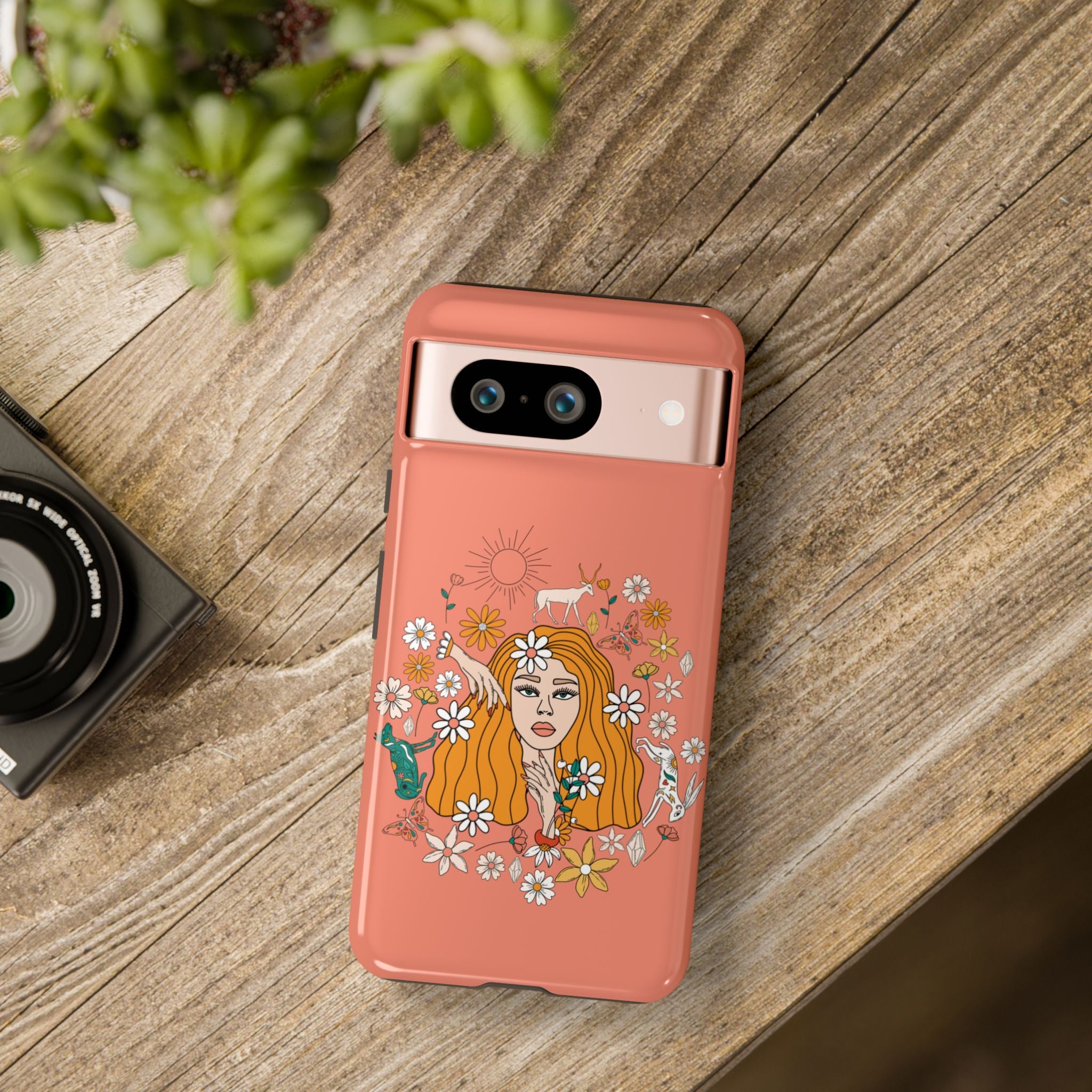 Google Pixel Case - Forest Reverie | Orange