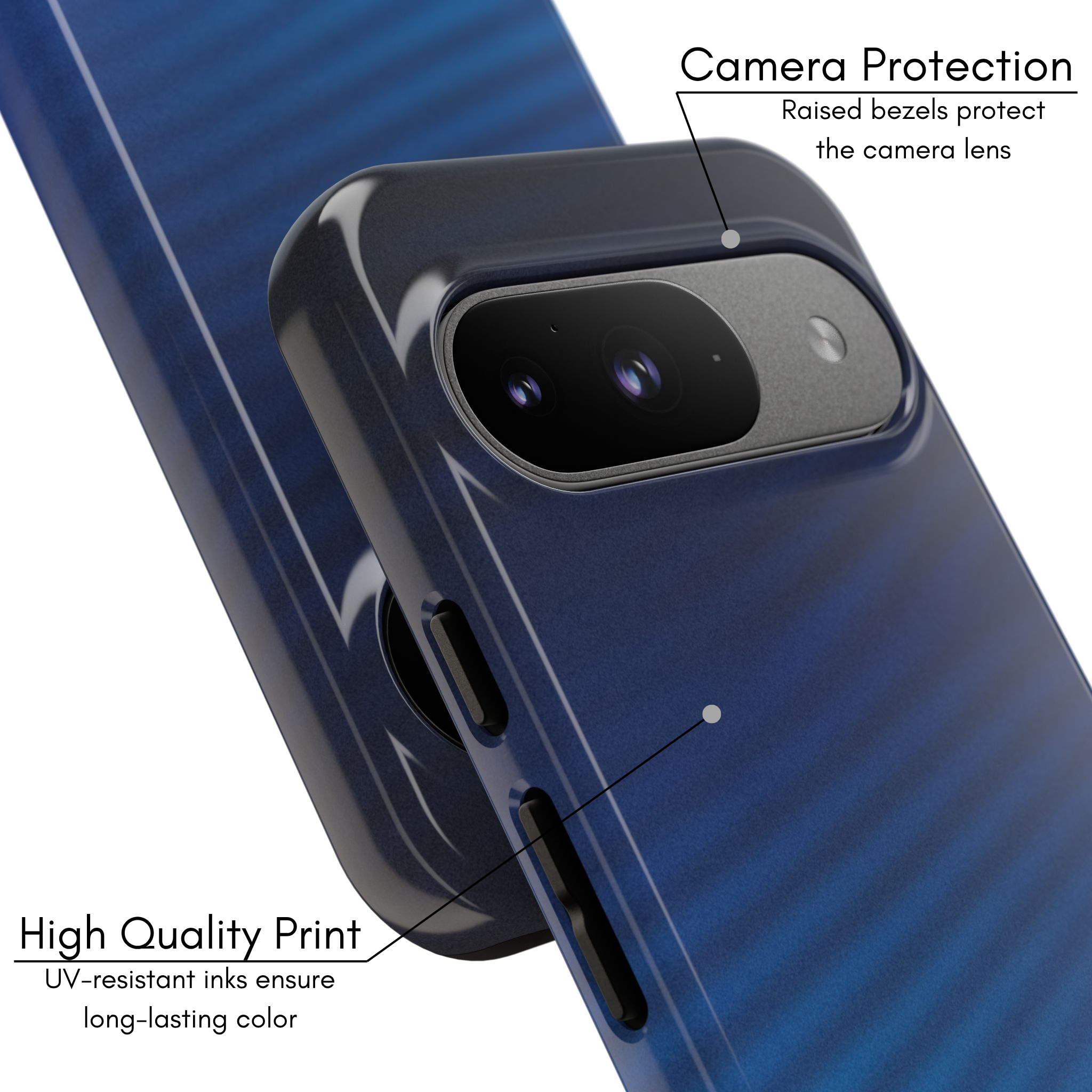 Google Pixel Case - Blue Gradients