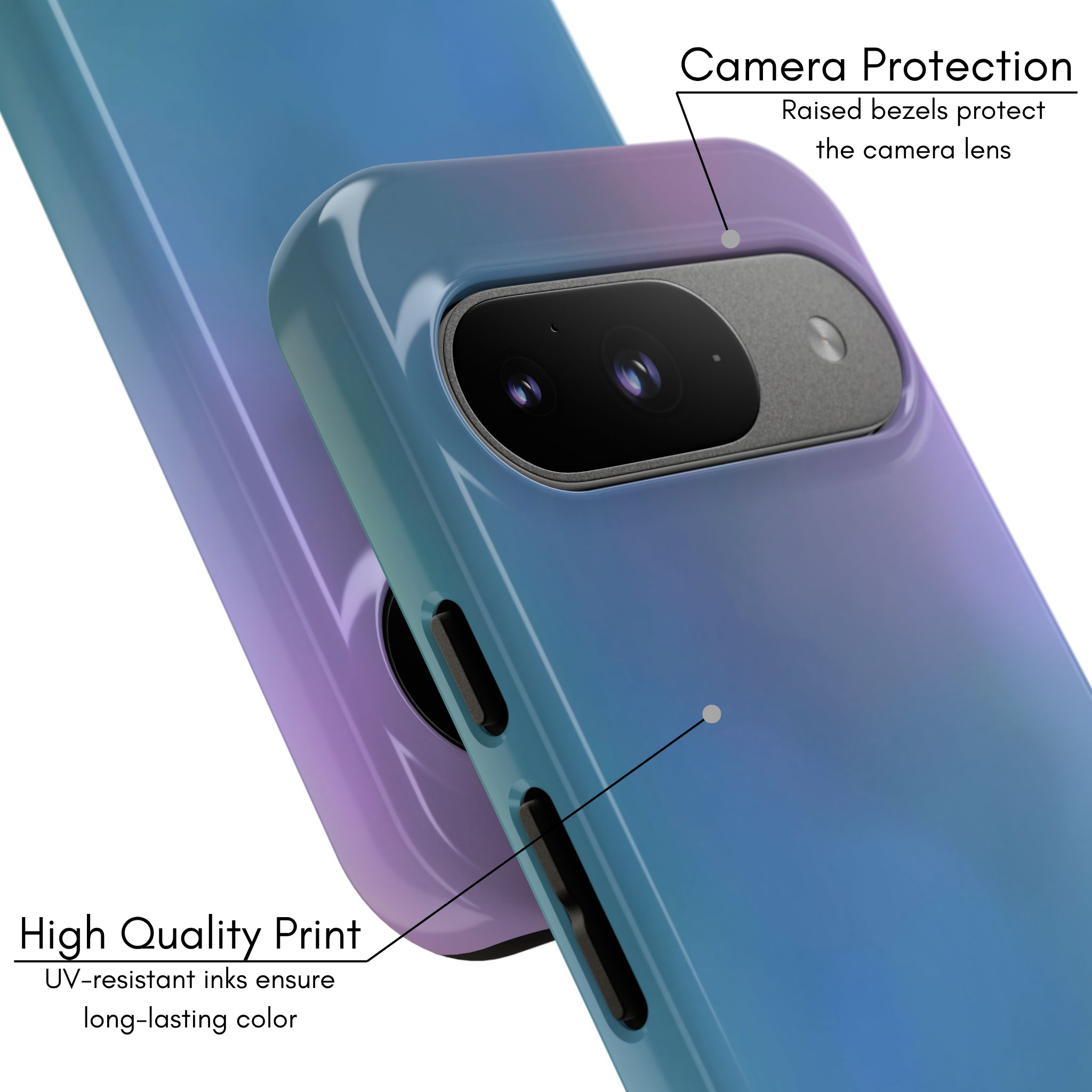 Google Pixel Case - Liquid Dawn | Blue