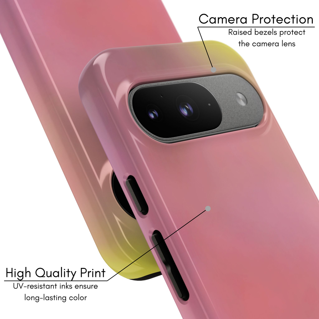Google Pixel Case - Liquid Dawn | Pink