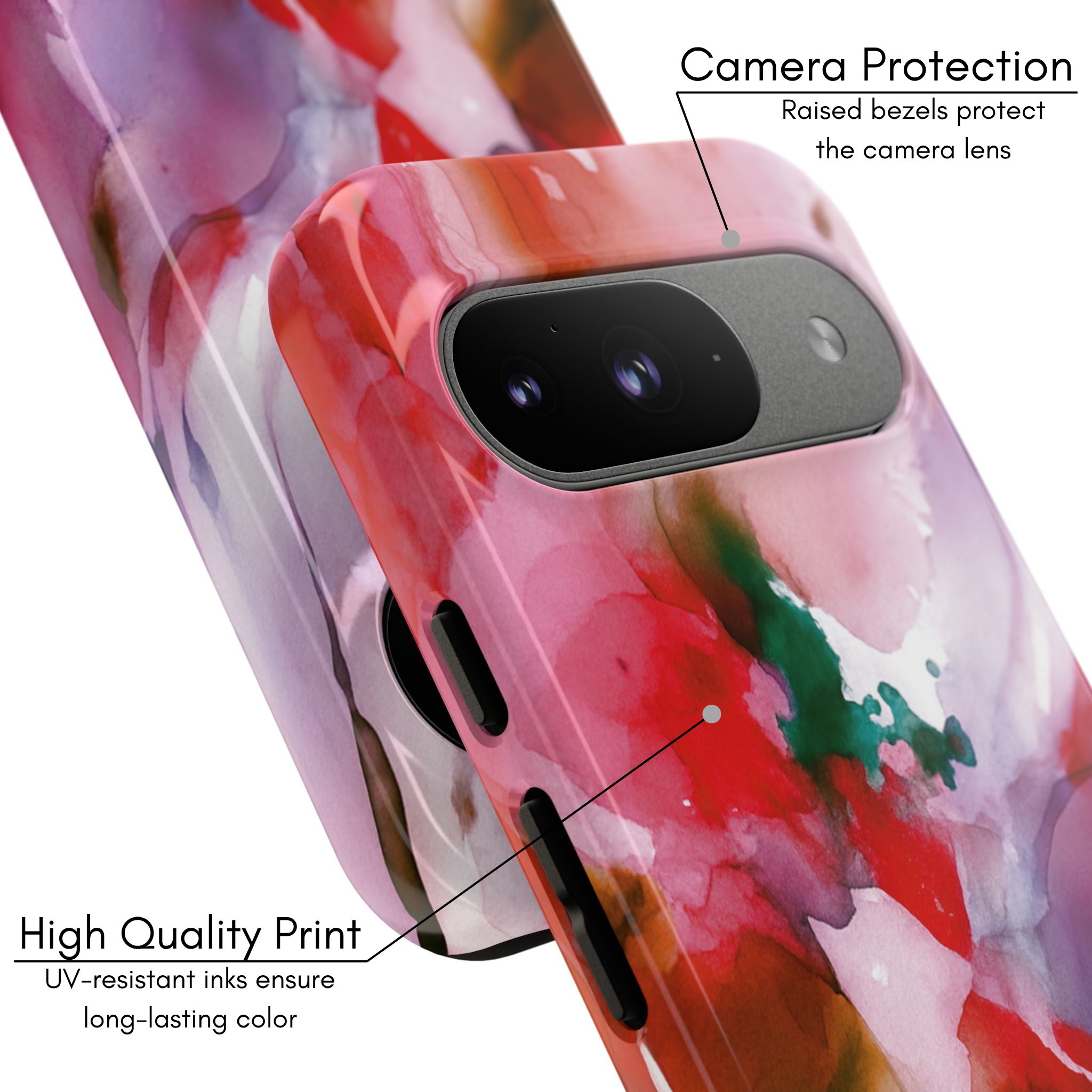 Google Pixel Case - Strawberry Bloom