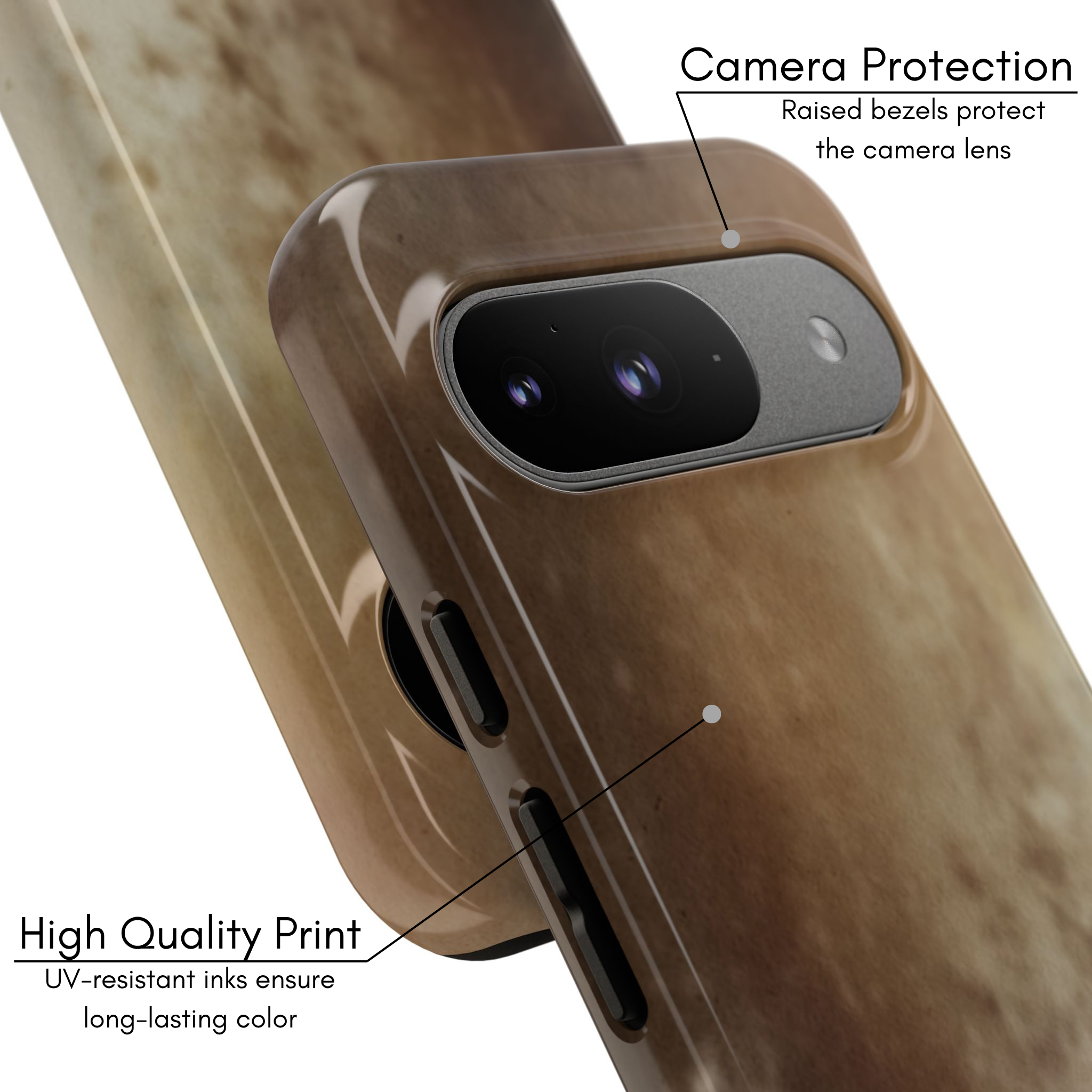 Google Pixel Case - Vintage Brown