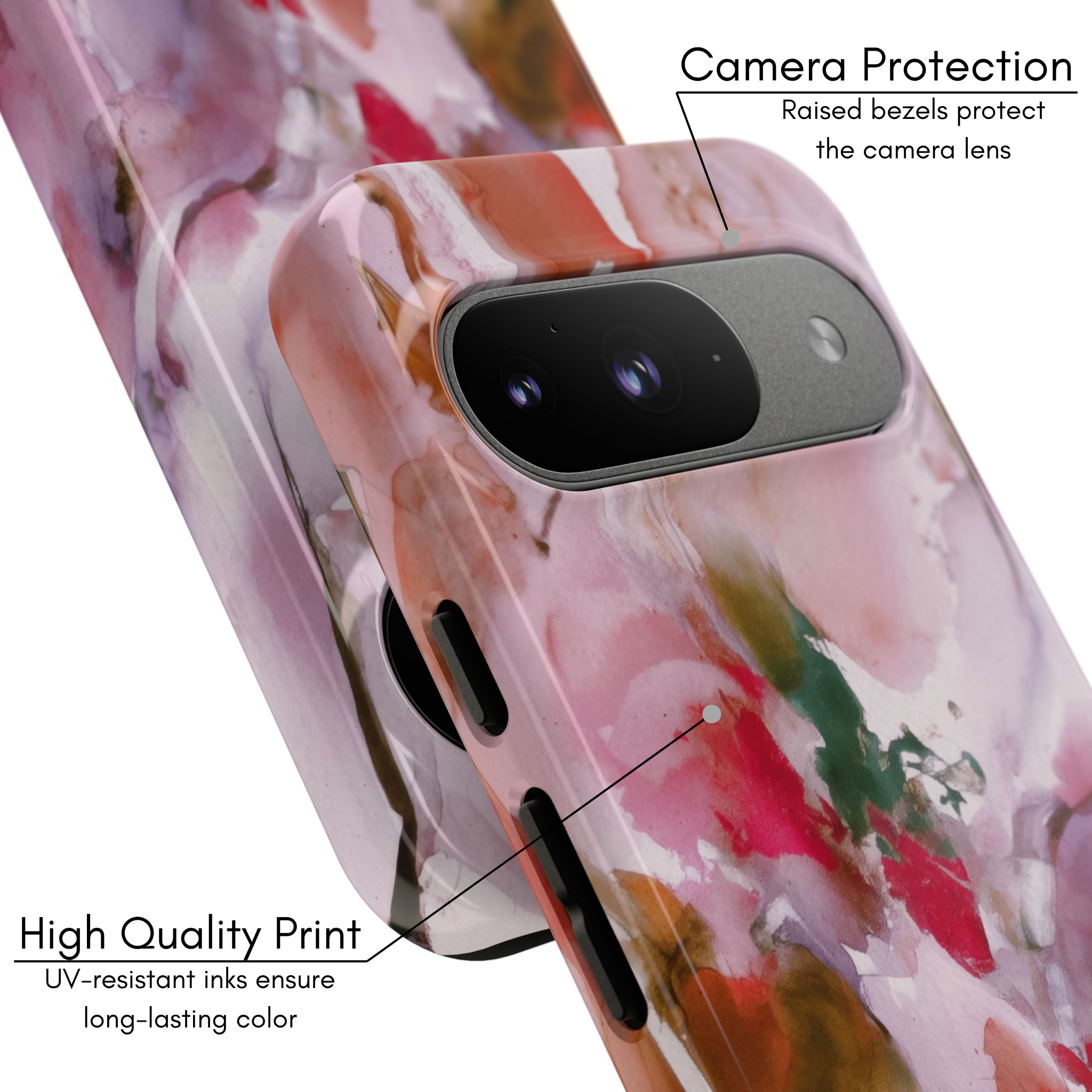 Google Pixel Case - Strawberry Bloom