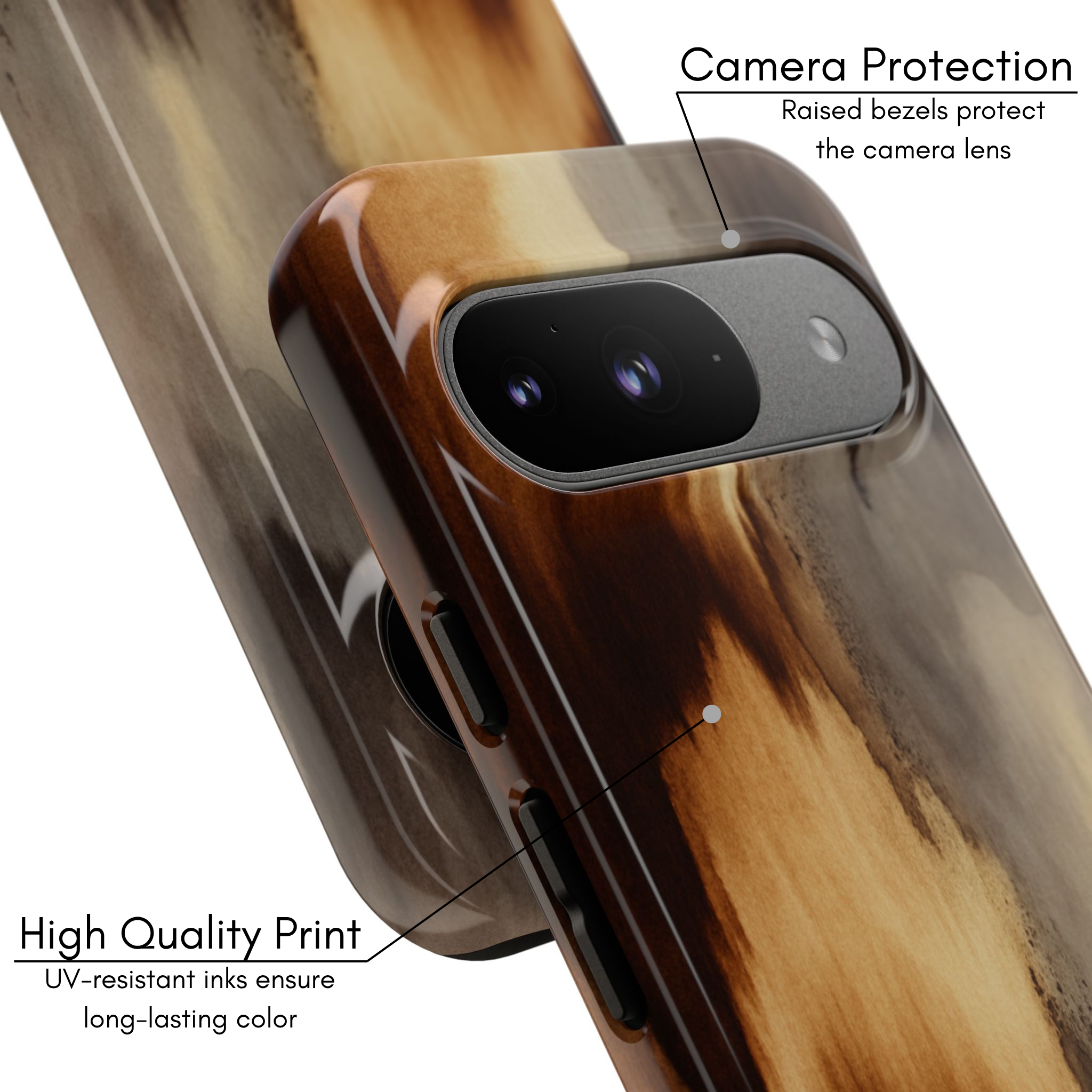 Google Pixel Case - Nature Wood