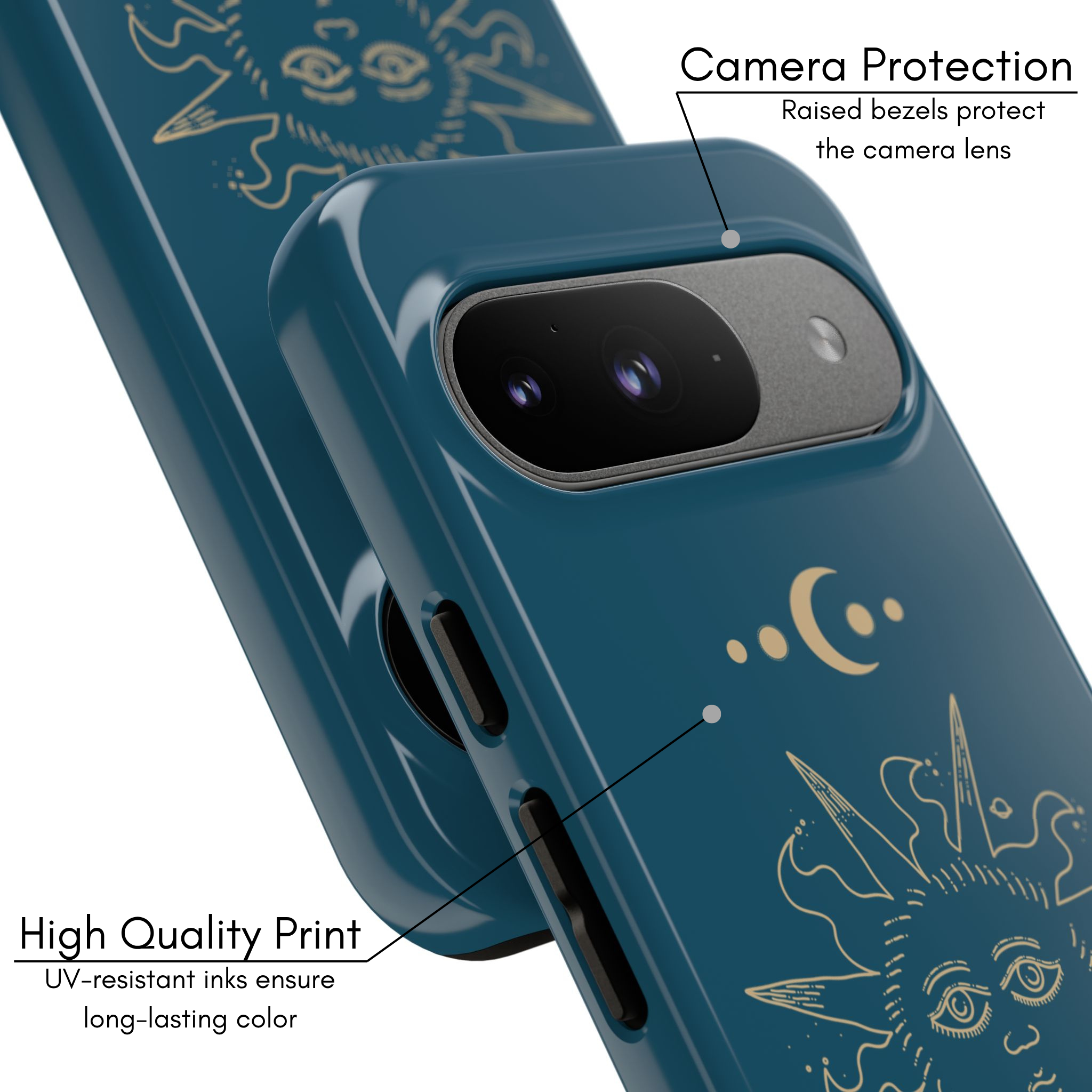 Google Pixel Case - Sun | Blue