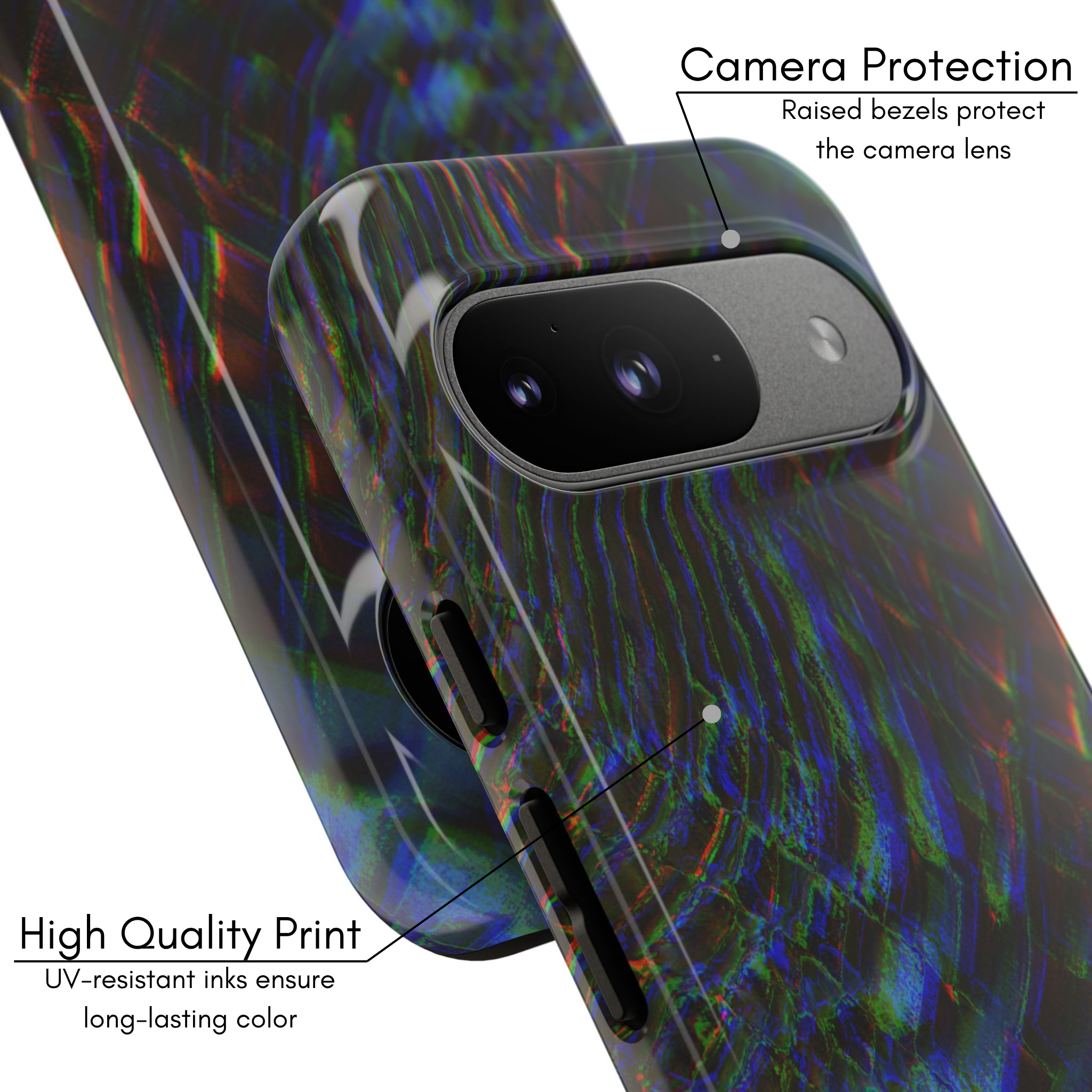 Google Pixel Case - Black luster