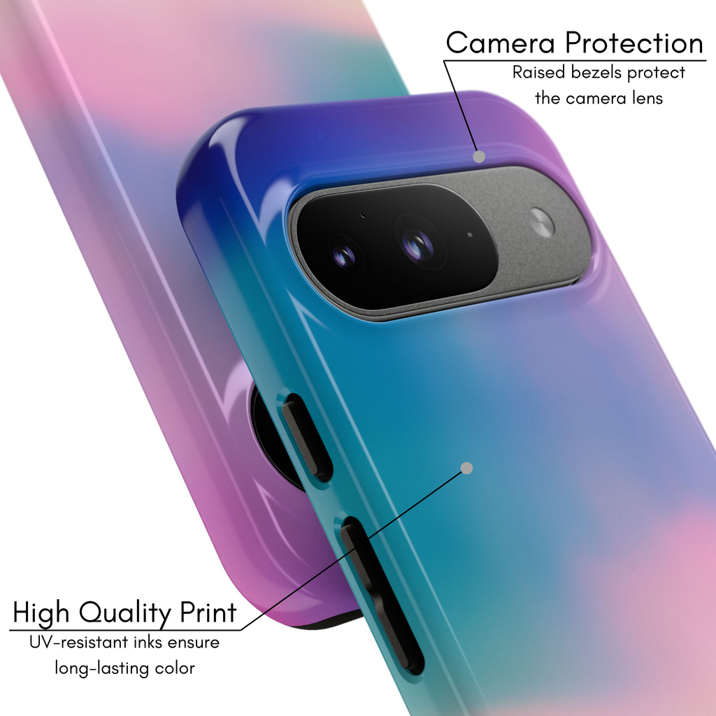 Google Pixel Case - Neon Aura