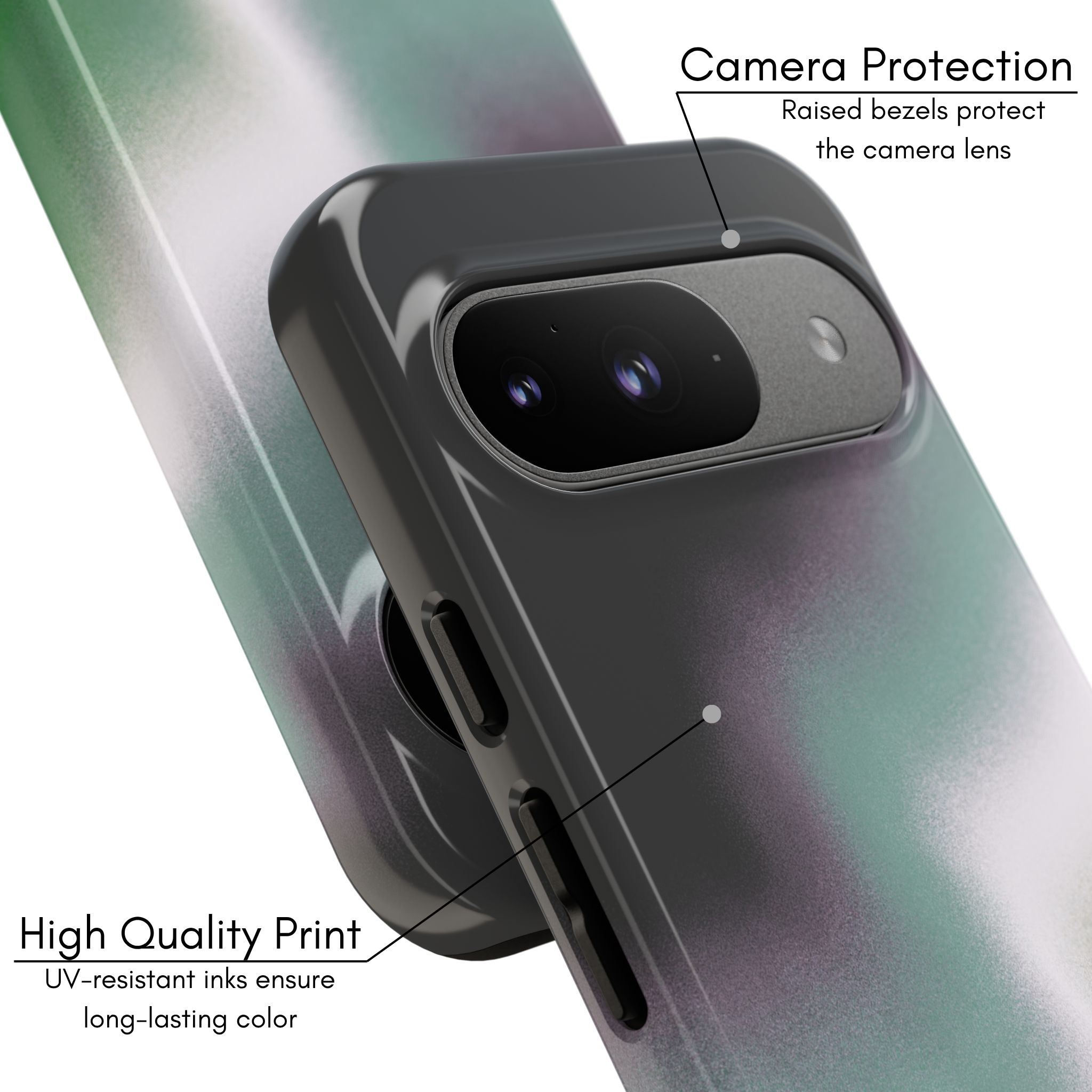 Google Pixel Case - Sand gradients | Green
