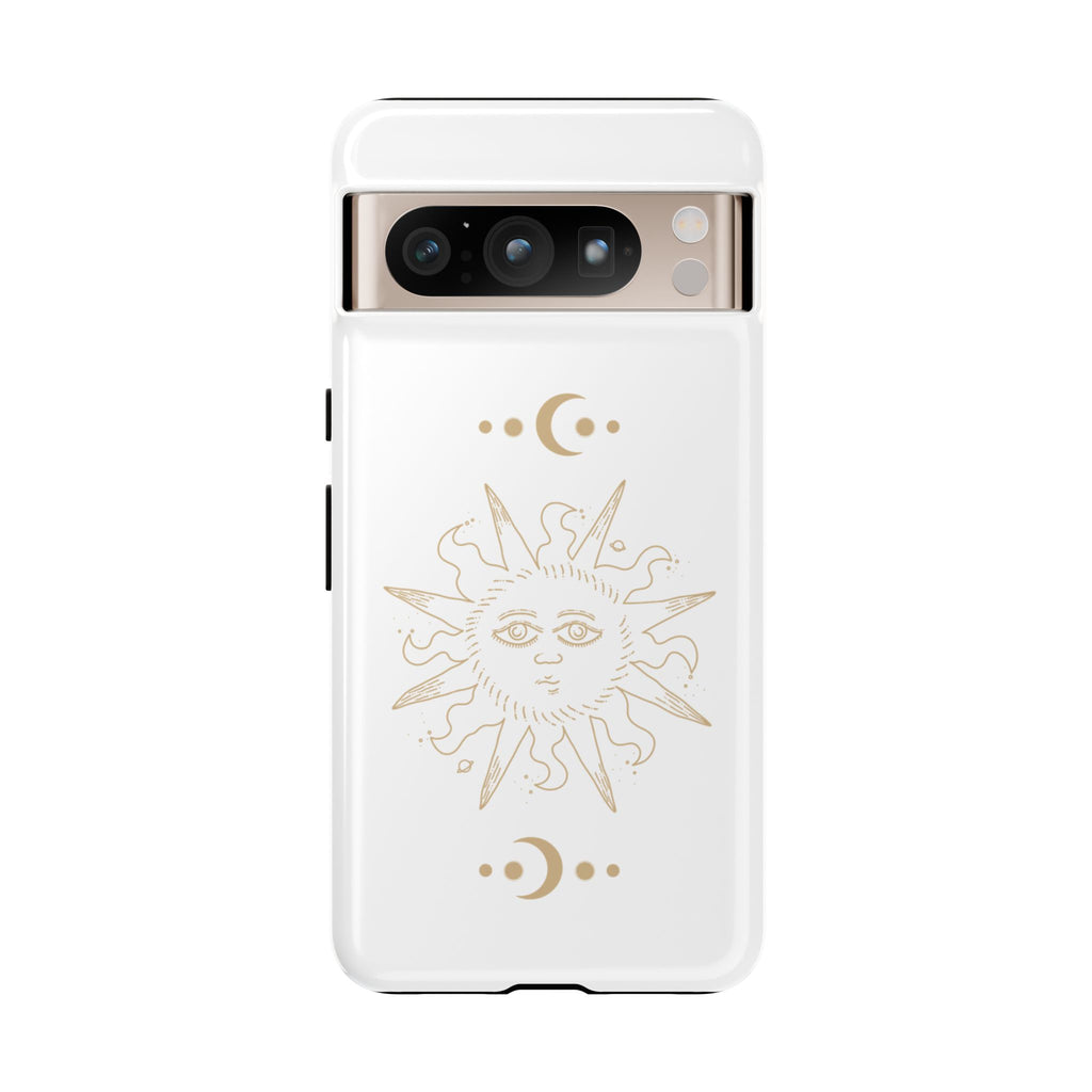 Google Pixel Case - Sun | White