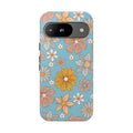 Google Pixel Case - Cerulean Flora