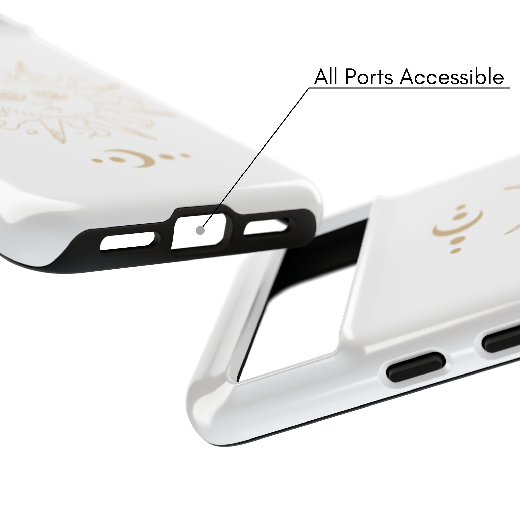 Google Pixel Case - Sun | White