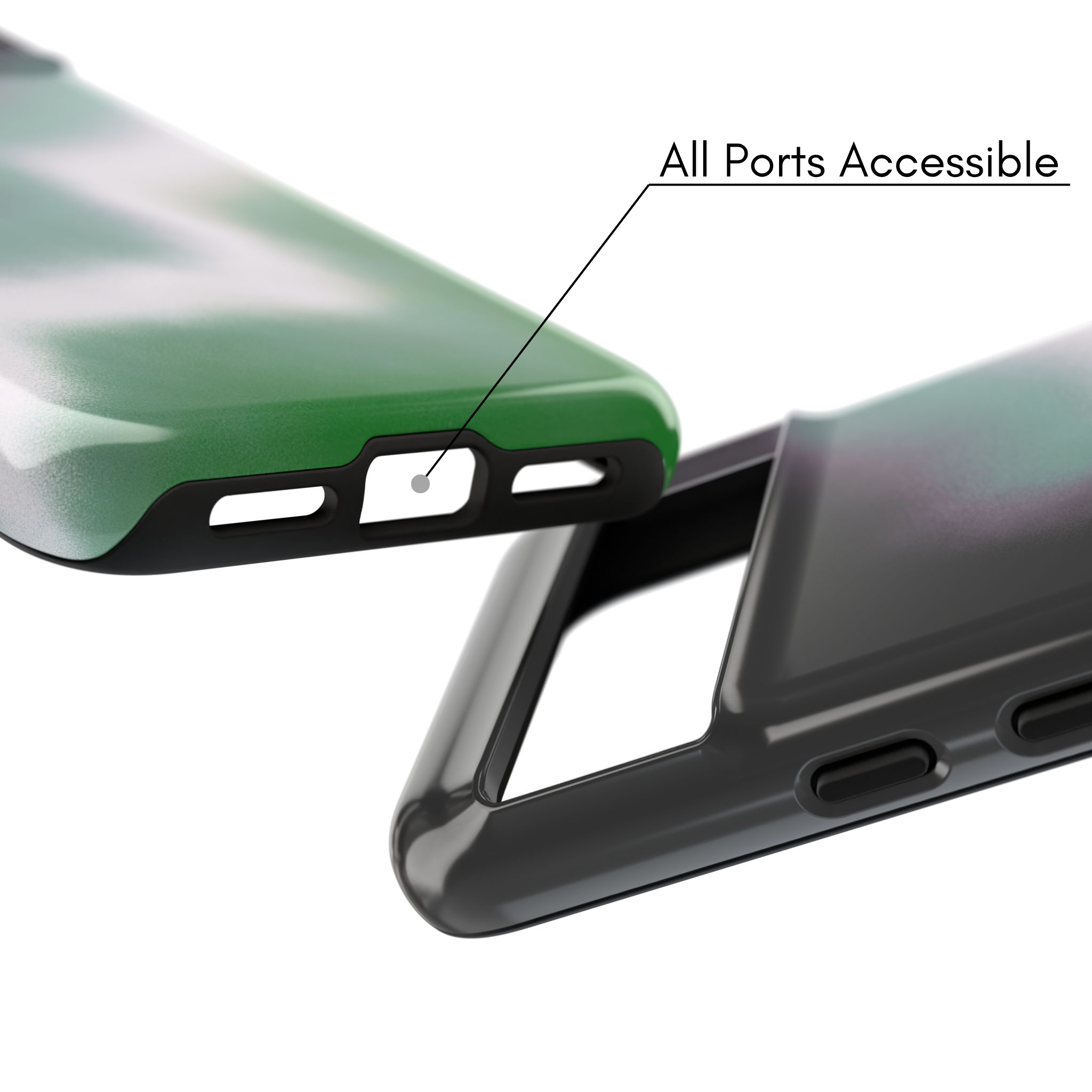 Google Pixel Case - Sand gradients | Green