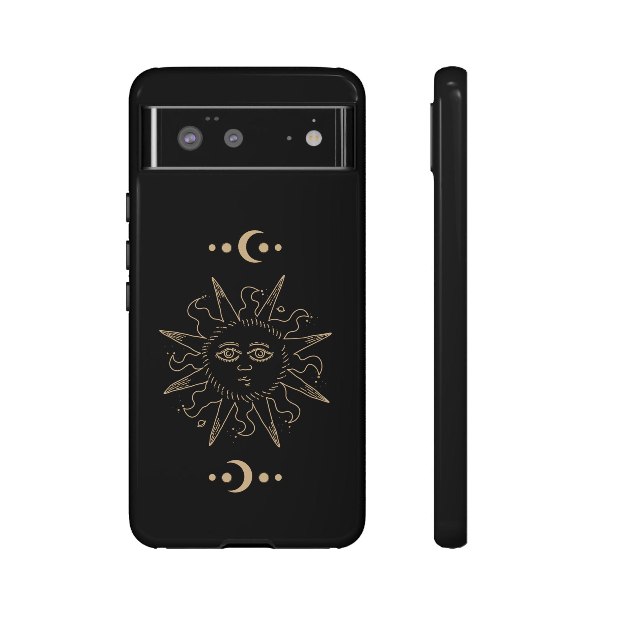 Google Pixel Case - Sun | Black