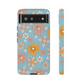 Google Pixel Case - Cerulean Flora