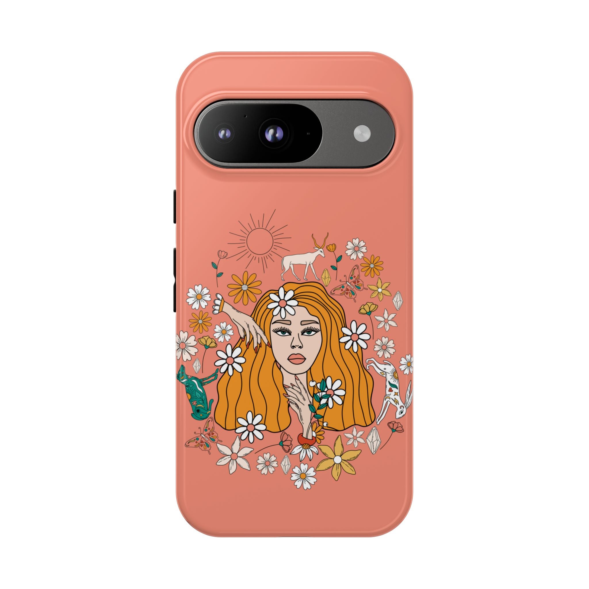 Google Pixel Case - Forest Reverie | Orange