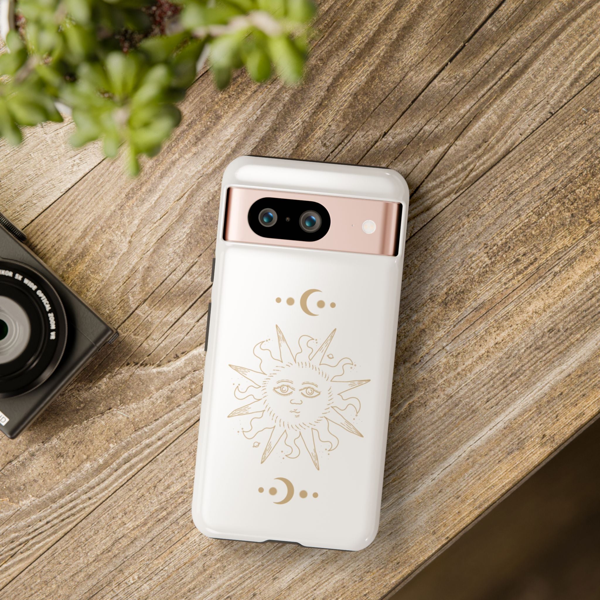 Google Pixel Case - Sun | White
