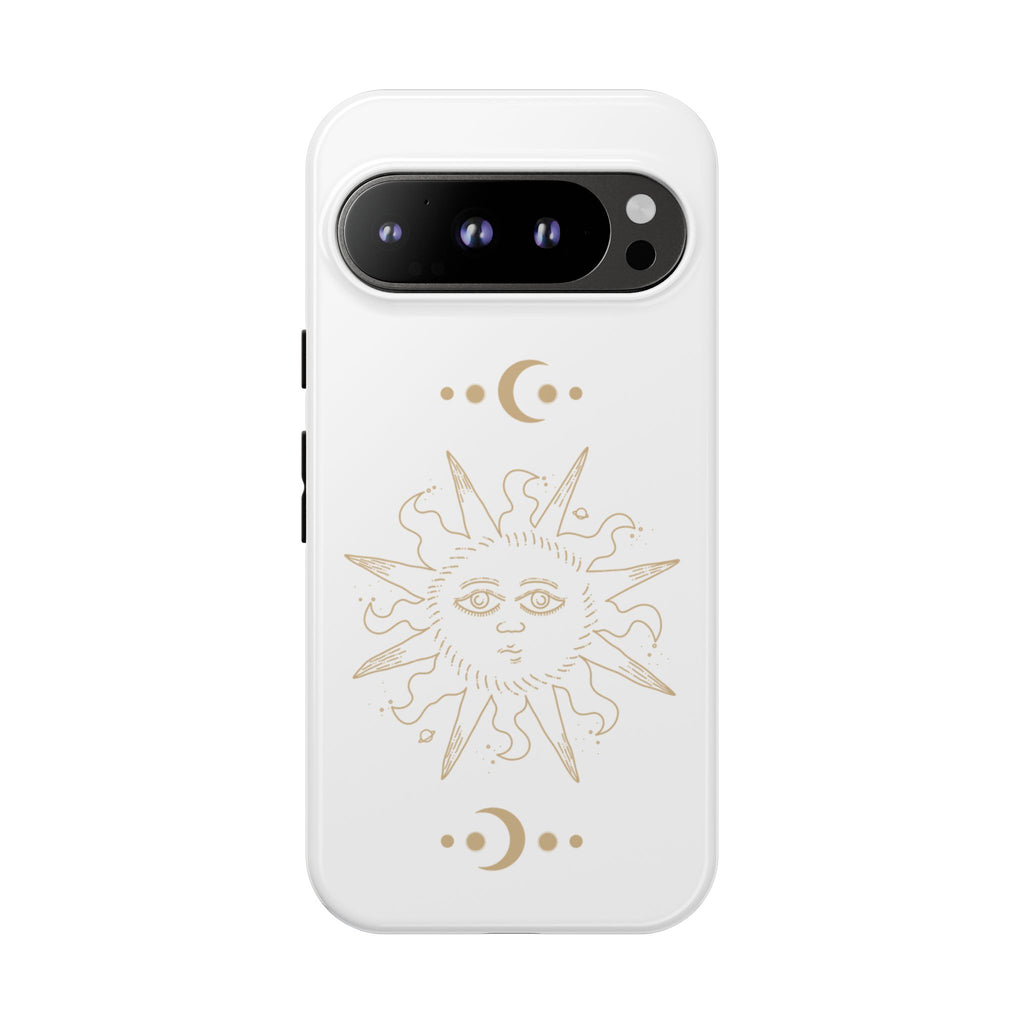 Google Pixel Case - Sun | White