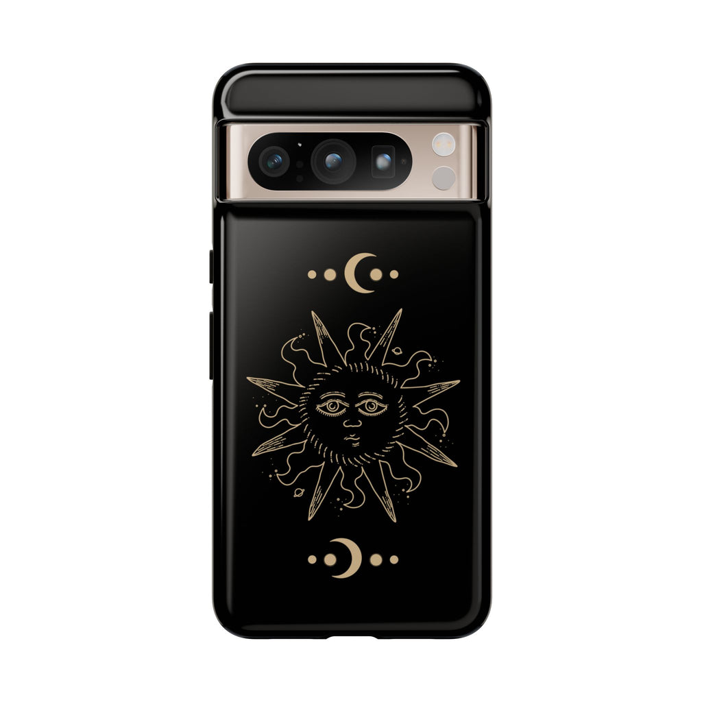 Google Pixel Case - Sun | Black
