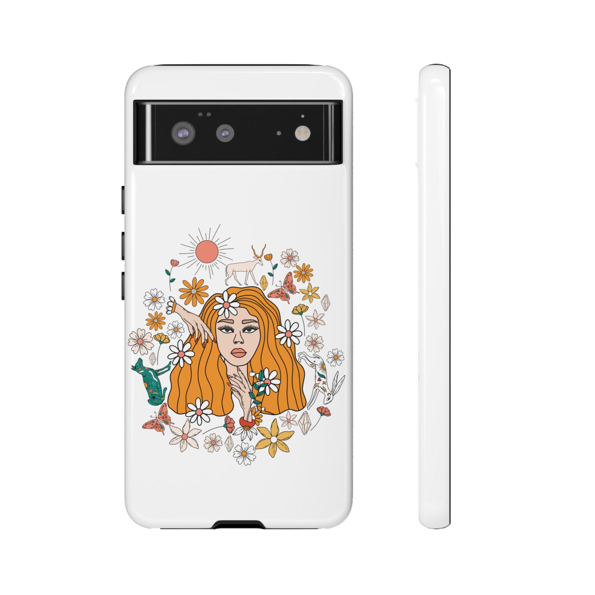 Google Pixel Case - Forest Reverie | White