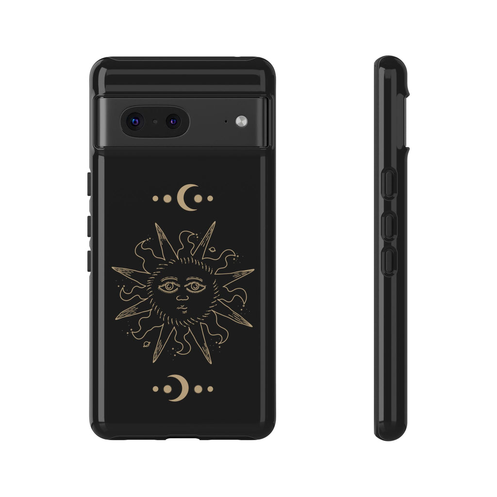 Google Pixel Case - Sun | Black